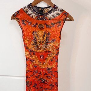 Vivienne Tam sheer dress size 2